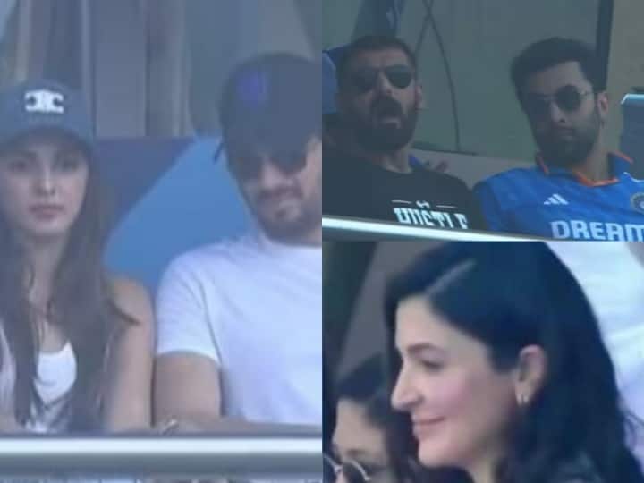 B-Town stars show passion for cricket, reach Wankhede Stadium to support Team India