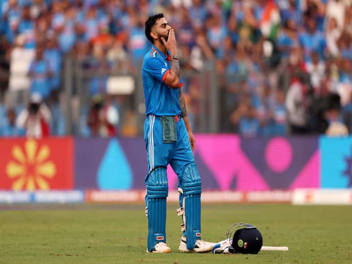 IND vs NZ, World Cup 2023: Kohli was in sensational form at the Wankhede Stadium in Mumbai as he slammed a record ton in the semifinal.