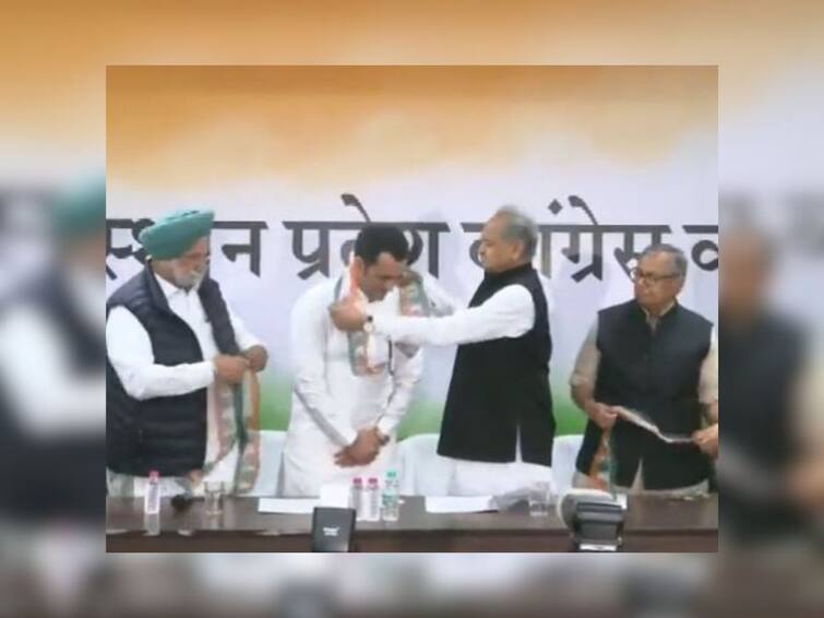 Rajasthan BJP Minister Amin Pathan joins congress lauds Gehlot 'Only Few People Being Promoted': Former Rajasthan BJP Minister Joins Congress, Lauds Gehlot