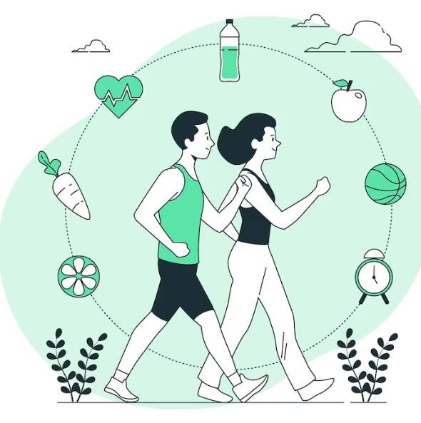 ਜੇਕਰ ਤੁਸੀਂ ਪੈਦਲ ਚੱਲਣ ਦਾ ਪੂਰਾ ਫਾਇਦਾ ਉਠਾਉਣਾ ਚਾਹੁੰਦੇ ਹੋ ਤਾਂ ਸਭ ਤੋਂ ਪਹਿਲਾਂ ਆਪਣੇ ਸਰੀਰ ਦੀ ਸਥਿਤੀ ਨੂੰ ਸੁਧਾਰੋ। ਸਰੀਰ ਦੀ ਸਹੀ ਸਥਿਤੀ ਬਣਾਈ ਰੱਖਣ ਨਾਲ, ਅਸੀਂ ਸਹੀ ਢੰਗ ਨਾਲ ਸਾਹ ਲੈਣ ਦੇ ਯੋਗ ਹੁੰਦੇ ਹਾਂ। ਸੈਰ ਕਰਦੇ ਸਮੇਂ ਕਦੇ ਵੀ ਆਪਣੇ ਸਰੀਰ ਨੂੰ ਹੇਠਾਂ ਵੱਲ ਨਾ ਮੋੜੋ। ਇਸ ਨਾਲ ਪਿੱਠ ਵਿੱਚ ਤਣਾਅ ਪੈਦਾ ਹੁੰਦਾ ਹੈ ਅਤੇ ਸੰਤੁਲਨ ਵਿਗੜਦਾ ਹੈ।