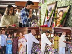 Mahesh Babu : కృష్ణ ప్రథమ వర్ధంతి - నివాళులు అర్పించిన మహేష్, వెంకయ్య & ప్రముఖులు