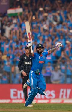 एकमेवाद्वितीय विराट! शतकाच्या अर्धशतकानंतर किंगचा जल्लोष, फोटोतून पाहा सेलिब्रेशन