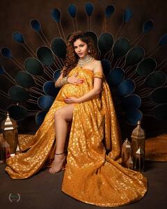 Rubina Dilaik Glows As She Flaunts Her Baby Bump In New Maternity Photoshoot - See Pics