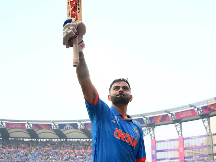 ODI World Cup 2023 Get to know list of records broken by Virat Kohli against New Zealand Semi Final Virat Kohli: 2 దశాబ్దాల సచిన్‌ రికార్డు బద్దలు, ఒకే ప్రపంచకప్‌లో అత్యధిక పరుగులు చేసిన కోహ్లీ