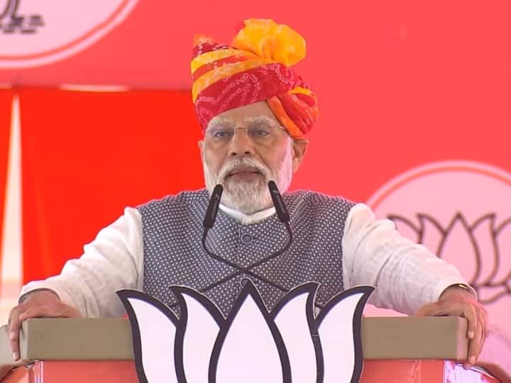 Rajasthan Election 2023 PM Modi Slams Congress Ashok Gehlot Over Lal Diary 'राजस्थान कह रहा है कि...', पीएम मोदी का कांग्रेस पर वार, सीएम अशोक गहलोत और लाल डायरी का भी जिक्र