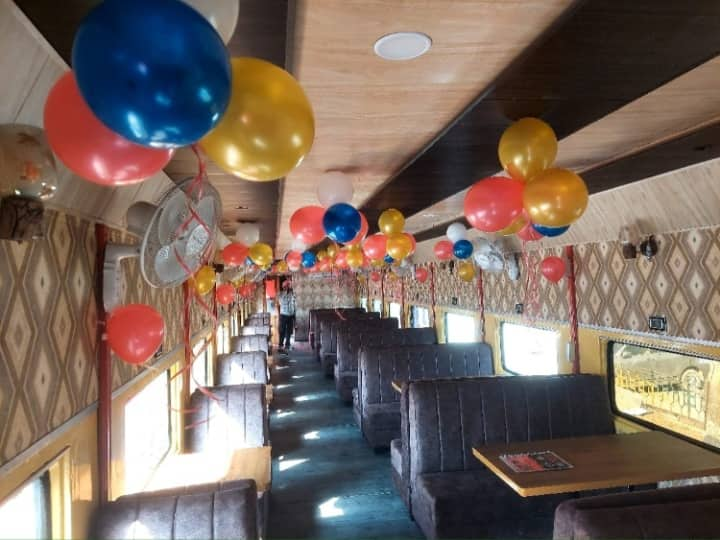 Rail Coach Restaurant Luxurious restaurant opened in rail coach at Pathankot Cantt railway station Rail Coach Restaurant: पठानकोट कैंट रेलवे स्टेशन पर रेल कोच में खुला ‘आलिशान रेस्टोरेंट’, उठा सकेंगे लजीज खाने का लुत्फ