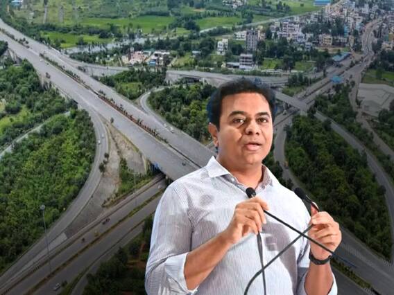 KTR On Third Ring Road and New Hyderabad : యాభైశాతం తెలంగాణ కలిసేలా కొత్త హైదరాబాద్ | ABP Desam