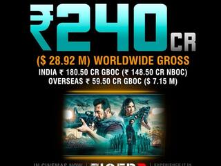 Tiger 3 Box Office : கூரையை பிச்சிக்கிட்டு கொட்டும் கலெக்‌ஷன்...டைகர் 3 படத்தின் மூன்று  நாள் பாக்ஸ் ஆபீஸ்..