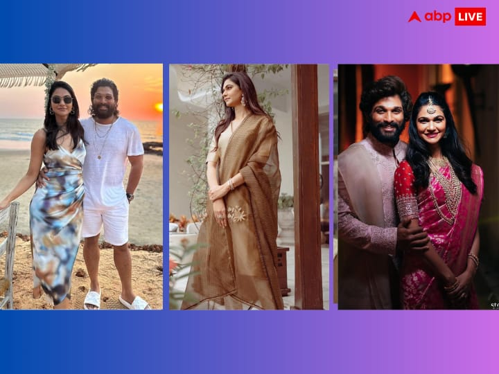 Allu Arjun Wife Photos: साउथ सिनेमा के सुपरस्टार अल्लू अर्जुन आज किसी पहचान के मोहताज नहीं है. लेकिन इस रिपोर्ट में हम आपको उनकी खूबसूरत वाइफ से मिलवा रहे हैं. नीचे देखिए तस्वीरें......