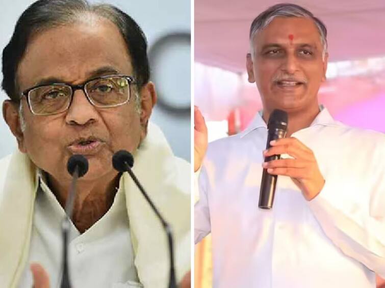 Minister Harish Rao counters to Chidambaram over his comments on Telangana financial status telugu news Harish Rao Counters Chidambaram: హంతకుడే సంతాపం తెలిపినట్లుగా చిదంబరం తీరు - హరీశ్ రావు గట్టి కౌంటర్