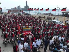 Udhayanidhi Launches Bike Rally To Cover Ahead Of DMK Youth Meet