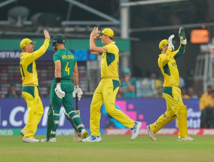 ODI World Cup 2023 Semifinal AUS vs SA Full Highlights Australia defeat South Africa by .. wickets at Eden Gardens and reached final SA vs AUS: फिर फाइनल में पहुंचने से चूके चोकर्स, सेमीफाइनल में दक्षिण अफ्रीका की हार, ऑस्ट्रेलिया 8वीं बार फाइनल में