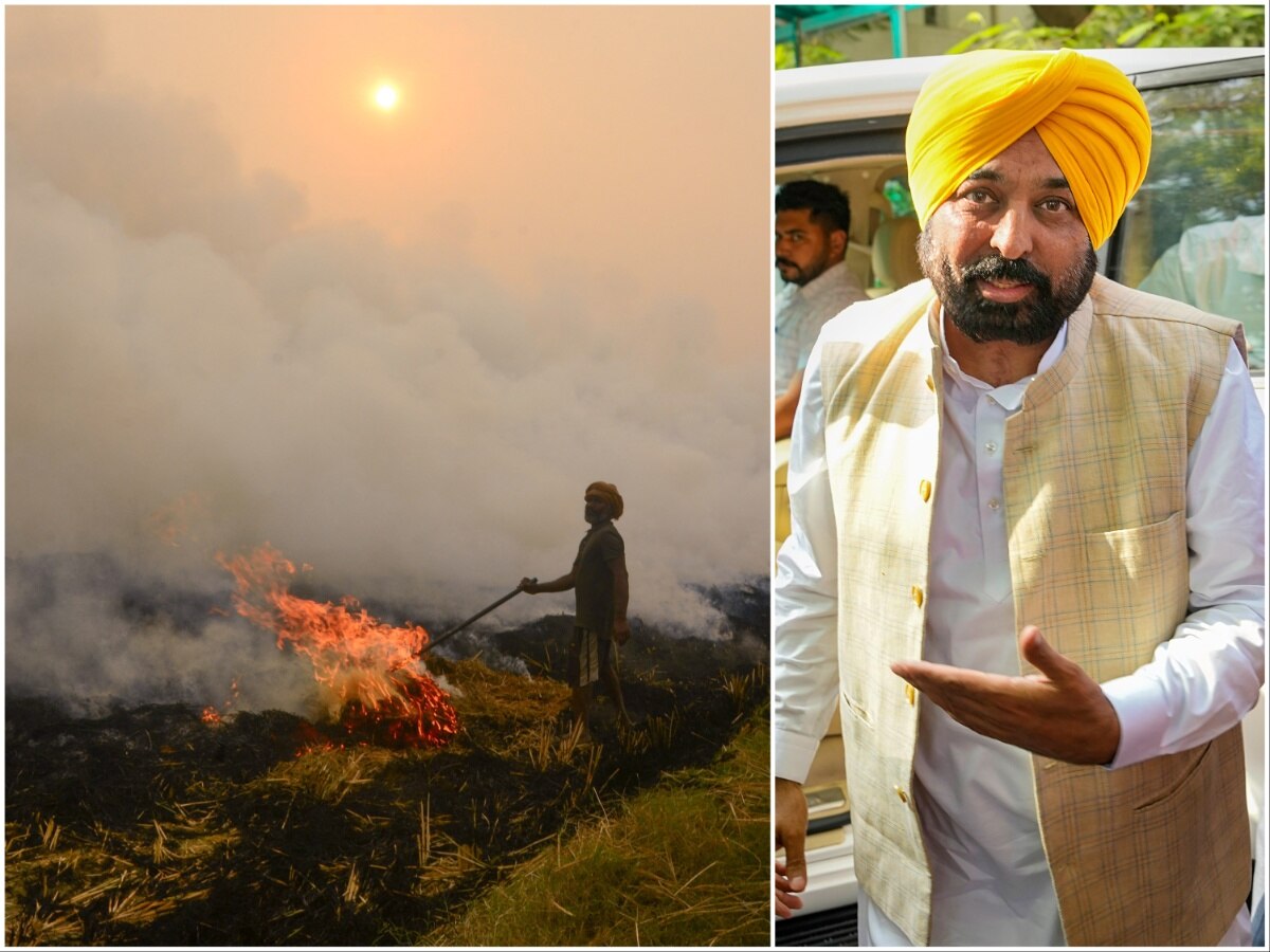 Punjab Stubble Burning CM Bhagwant Mann Refers To Teachings Of Sikh ...