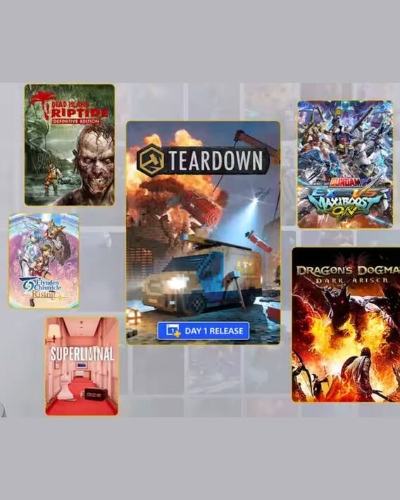 PS Plus Free Games For November