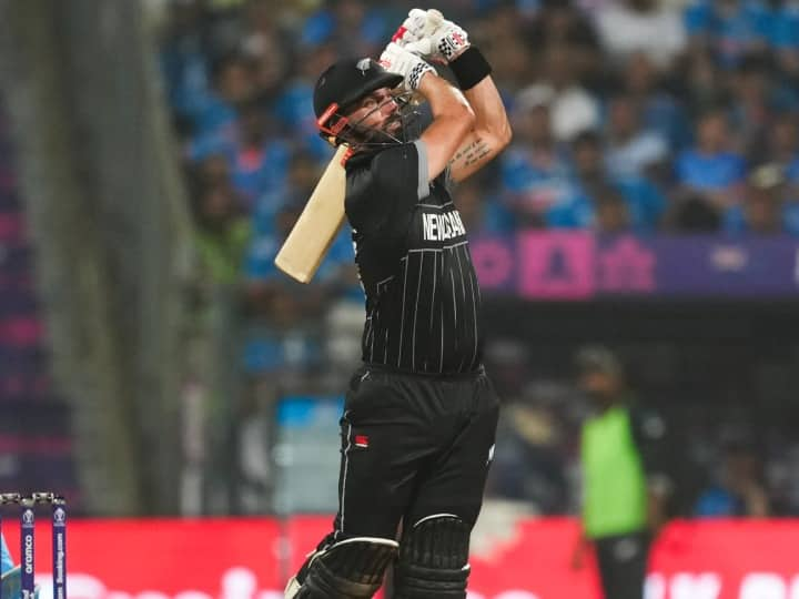 IND vs NZ Daryl Mitchell Century against india in semi final world cup 2023 mumbai IND vs NZ: भारत की जीत के शोर में दब गया 'फाइटर' डेरिल मिशेल का शतक, रोहित के 'गढ़' में गेंदबाजों को किया परेशान