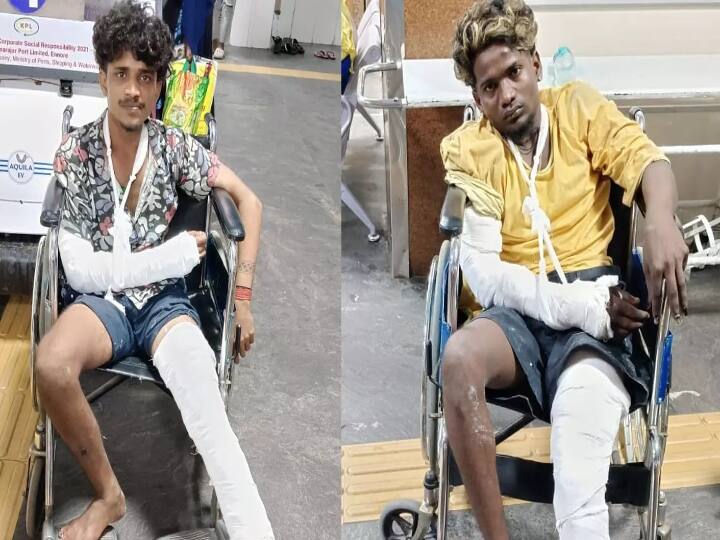 chennai kodungaiyur rowdies attack public vehicle and escape hand leg injury அடித்து நொறுக்கப்பட்ட வாகனங்கள்! போலீஸ் பிடியில் இருந்து தப்பிய ரவுடிகளுக்கு கை, கால் முறிவு - நடந்தது இதுதான்!