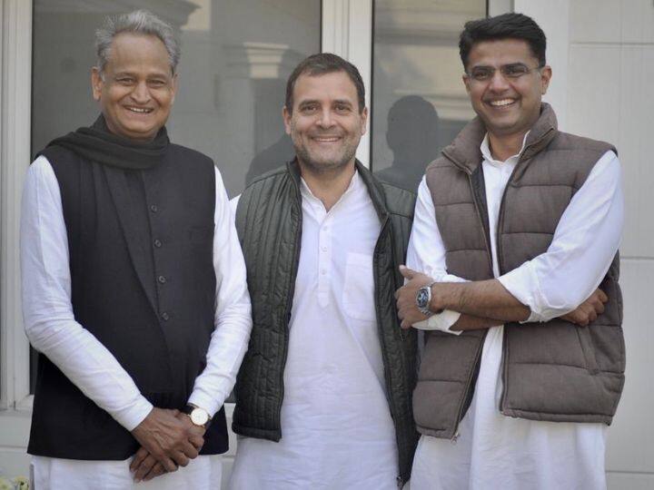 Rajasthan Assembly Elections 2023 rahul gandhi says we are one when sahin pilot and ashok gehlot with him Rajasthan Election 2023: राहुल गांधी बोले- गहलोत-पायलट हैं साथ-साथ, स्थानीय से लेकर केंद्रीय नेतृत्व तक बार-बार क्यों कह रहा है यही बात