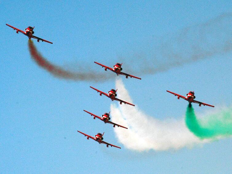 ICC World Cup 2023 Final India Air Force Surya Kiran Team Narendra Modi Stadium Ahmedabad Closing Ceremony ICC World Cup Final: Aerobatic Display By IAF's Surya Kiran Team To Enthral Crowd On Sunday