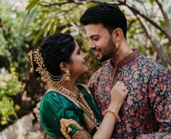 Amruta Deshmukh Prasad Jawade : नवरी सजली! अमृता देशमुख-प्रसाद जवादेच्या लग्नविधींनी सुरुवात; ग्रहमखासाठी पुण्याच्या टॉकरवडीने नेसली नऊवारी साडी