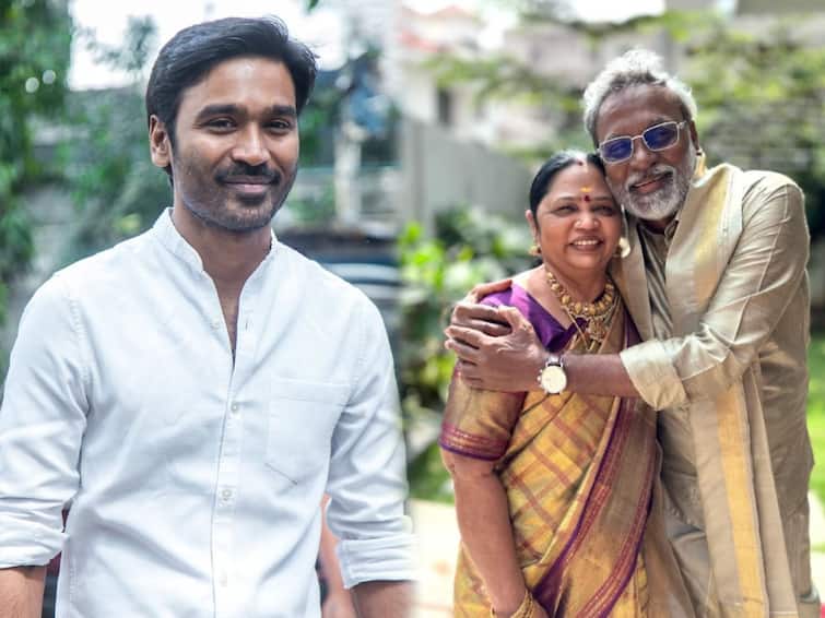 Actor Dhanush shares his parents picture and shares his uncontional love Dhanush: பெத்தவங்க முகத்தில் வரும் சிரிப்பு.. தனுஷ் நெகிழ்ச்சி பதிவு .. இதயங்களை பறக்கவிடும் ரசிகர்கள்!