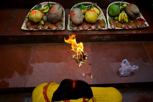 Chhath Puja is primarily celebrated in Bihar, Jharkhand, and Eastern Uttar Pradesh. The festival spans four days and is observed in different parts of the country as well. (Image Source: Getty)