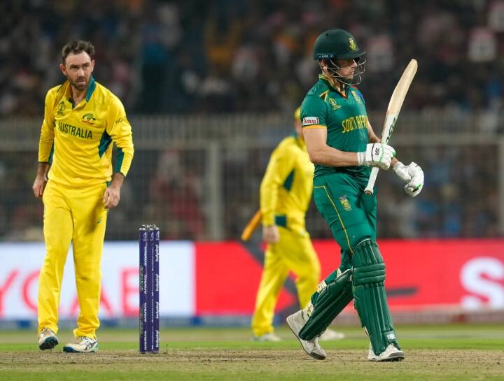 World Cup 2023 Semifinal AUS vs SA Innings Highlights South Africa all out on 212 runs against Australia at Eden Gardens AUS vs SA: ऑस्ट्रेलिया के सामने 212 रनों पर ढेर हुई दक्षिण अफ्रीका, डेविड मिलर ने जड़ा शतक, स्टार्क-कमिंस ने झटके 3-3 विकेट