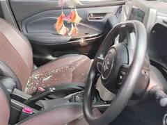 नकाबपोश बदमाश ने आधा दर्जन गाड़ियों के शीशे तोड़े, कृष्णा कॉलोनी की घटना, पुलिस ने शुरू की छानबीन