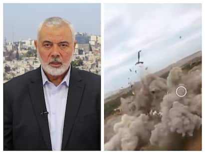 Israel military Bombs Home Of Hamas Political Chief Ismail Haniyeh Shares Video இறுதி அத்தியாயத்தை எழுதி கொண்டிருக்கிறதா ஹமாஸ் அமைப்பு? தலைவருக்கு வைக்கப்பட்ட குறி
