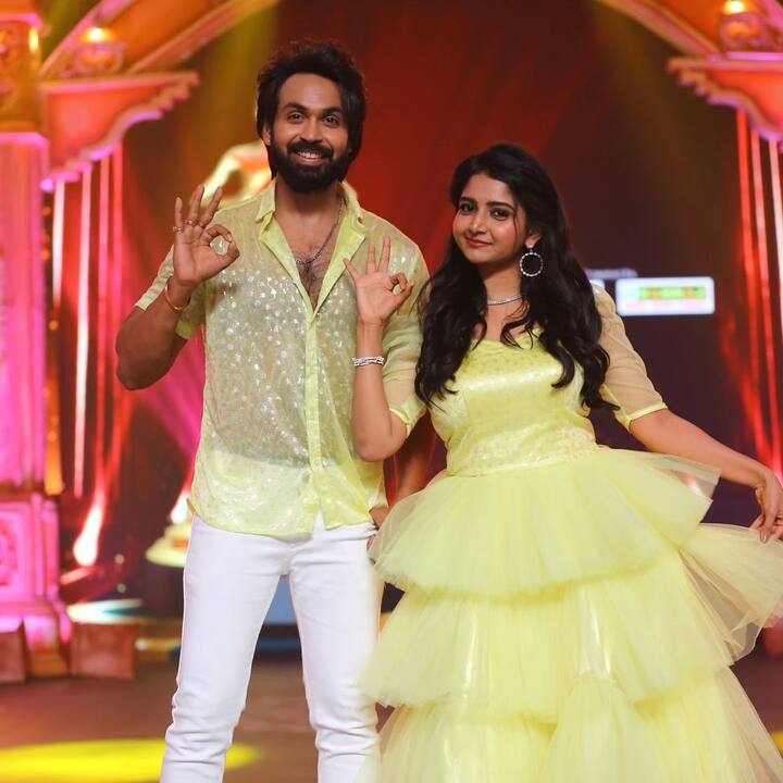'బ్రహ్మముడి' సీరియల్ జోడీ (Image Credit: Maanas Nagulapalli/Instagram)