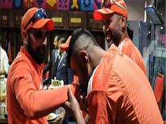 Ashwin Kisses Shami's Bowling Hand In Dressing Room After Pacer's Historic Spell In World Cup Semis
