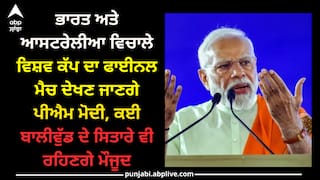 World Cup 2023 FInal: ਭਾਰਤ ਅਤੇ ਆਸਟਰੇਲੀਆ ਵਿਚਾਲੇ ਵਿਸ਼ਵ ਕੱਪ ਦਾ ਫਾਈਨਲ ਮੈਚ ਦੇਖਣ ਜਾਣਗੇ ਪੀਐਮ ਮੋਦੀ, ਕਈ ਬਾਲੀਵੁੱਡ ਦੇ ਸਿਤਾਰੇ ਵੀ ਰਹਿਣਗੇ ਮੌਜੂਦ