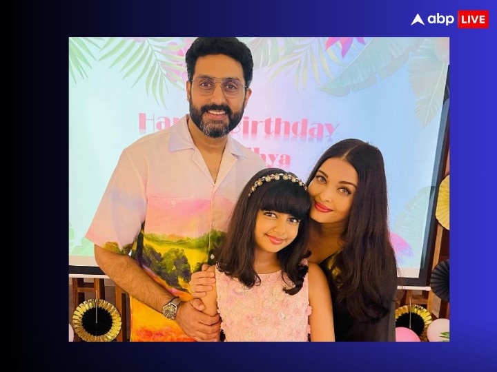 Aishwarya and Aaradhya twinning in matching dresses – South India Fashion