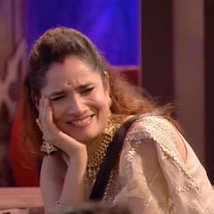 Bigg Boss 17 Contestant Ankita Lokhande Stuns In A Pastel Saree; Check Out Pics