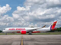 With New Livery, Air India's A350 Aircraft Makes First Ferry Flight. IN PICS