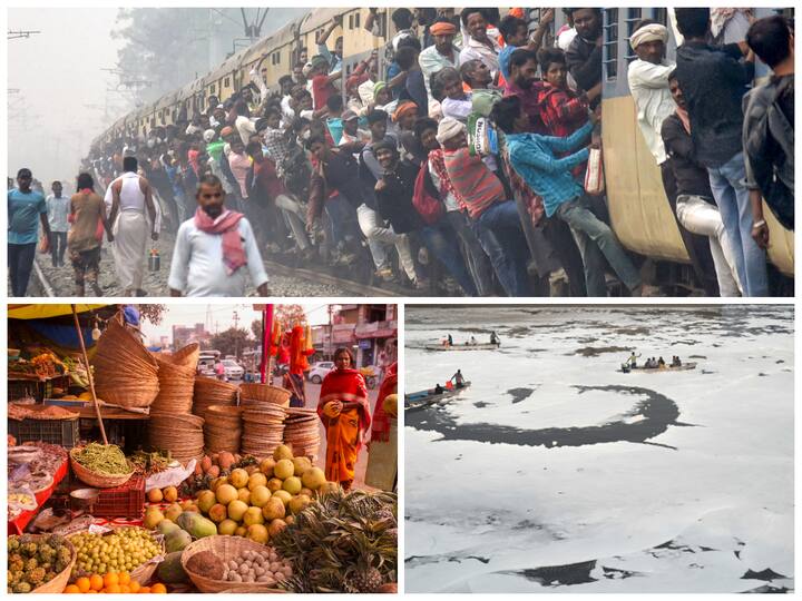 People were seen thronging the markets ahead of Chhath Puja which begins on November 17. Meanwhile, people working in different states were trying to make their homes ahead of the festival.