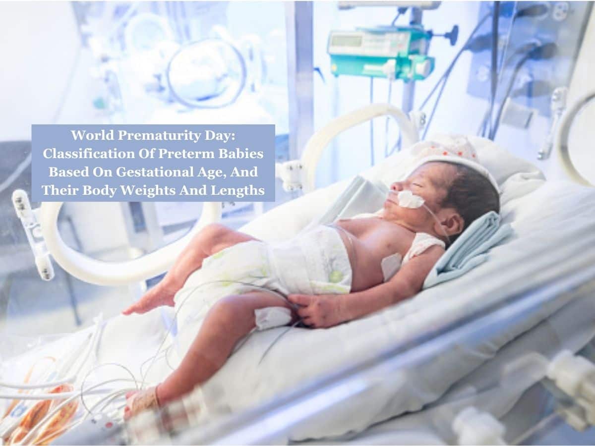 World Prematurity Day: Classification Of Preterm Babies Based On Gestational Age, And Their Body Weights And Lengths