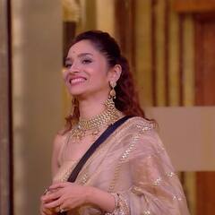 Bigg Boss 17 Contestant Ankita Lokhande Stuns In A Pastel Saree; Check Out Pics
