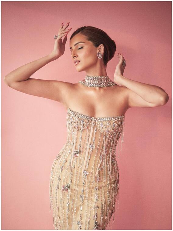 అందాల తార అదిరేటి  డ్రస్ వేసెనురా 