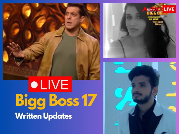 Bigg Boss 17 Episode 33 Written Live Updates Salman Khan angry on Mannara Chopra and Munawar Farooqui in Weekend Ka Vaar Bigg Boss 17 Episode 33 Written Live Updates: वीकेंड का वार में मन्नारा चोपड़ा और मुनव्वर फारूकी को सलमान खान ने दिया डोज़, ईशा मालवीय की भी लगी क्लास