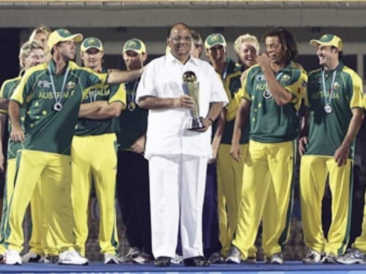 Ricky Ponting And Then ICC President Sharad Pawar Viral Video IND vs AUS World Cup Final Sports News Watch: जब ऑस्ट्रेलियाई कप्तान रिकी पोटिंग ने आईसीसी अध्यक्ष शरद पवार के साथ की थी बदतमीजी, देखें वायरल वीडियो
