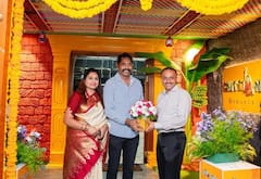 Chitti Muthyalu restaurant : 'చిట్టి ముత్యాలు' ఓపెనింగులో 'దిల్' రాజు సందడి - రొమాన్స్ విత్ రైస్ అట