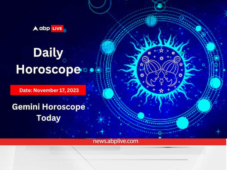 Gemini Horoscope Today 17 November 2023 mithun Daily Astrological Predictions Gemini Horoscope Today (Nov 17): Financial Challenges To Mental Stress - See All That Is In Store