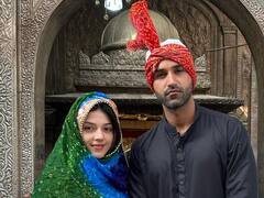 Mehreen Pirzada Photos : புகழ்பெற்ற அஜ்மீர் ஷெரீப் தர்காவை விசிட் செய்த பட்டாஸ் நடிகை!