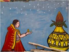 Chhath Puja 2023: महावपर्व के लिए तैयार हो रहा लखनऊ, छठ पूजा को समर्पित पेंटिंग से सज गए घाट