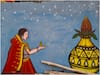 Chhath Puja 2023: महावपर्व के लिए तैयार हो रहा लखनऊ, छठ पूजा को समर्पित पेंटिंग से सज गए घाट