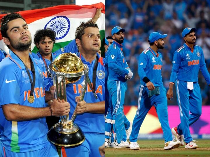 IND vs AUS Cricket World Cup 2023 Final so many co-incidese are matching with 2011 which makes Team India World Champion IND vs AUS Final: 12 साल बाद 2011 से मिल रहे कई संयोग, जो टीम इंडिया को बना देंगे वर्ल्ड चैंपियन