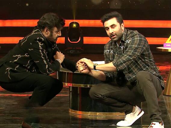 వింత పొజిషన్ లో రణబీర్ డైలాగ్.. విజయ్ దేవరకొండకు రష్మిక చేత కాల్ చేయించిన బాలయ్య