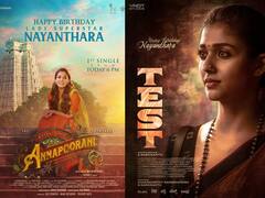 Nayanthara: டெஸ்ட், அன்னபூரணி படங்களின் அசத்தல் லுக்.. நயன்தாராவுக்கு பிறந்தநாள் பரிசு தந்த படக்குழுவினர்!