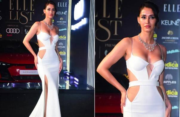 Disha Patani :  વ્હાઈટ બોડીકોન ડ્રેસમાં જોવા મળી દિશા પટની, જુઓ શાનદાર તસવીરો