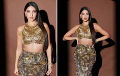 Nora fatehi: નોરા ફતેહીનો ફરી જોવા મળ્યો હોટ અંદાજ, ઈન્સ્ટાગ્રામ પર શેર કરી હોટ તસવીરો